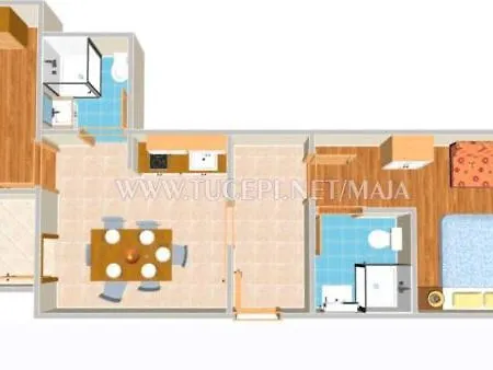 Maja Apartmán Tučepi
